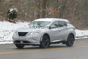 Nissan Murano MY 2019 foto spia 22 novembre 2018