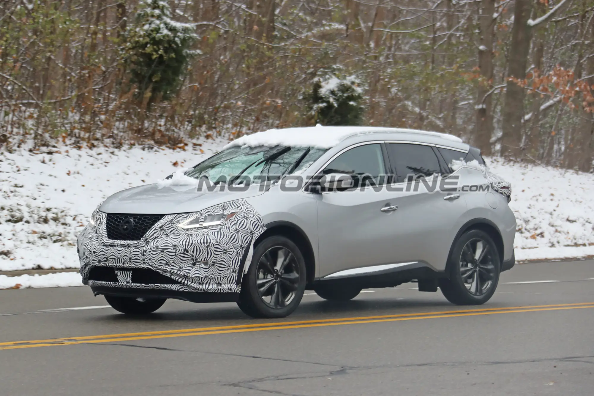 Nissan Murano MY 2019 foto spia 22 novembre 2018 - 6
