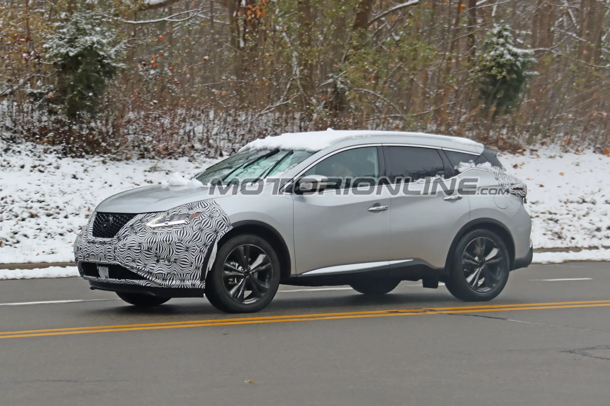 Nissan Murano MY 2019 foto spia 22 novembre 2018 - 7