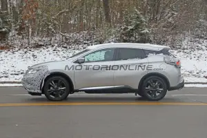 Nissan Murano MY 2019 foto spia 22 novembre 2018