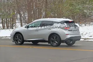 Nissan Murano MY 2019 foto spia 22 novembre 2018