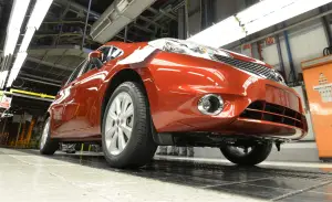 Nissan Note 2013 - Stabilimento di Sunderland