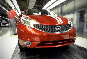 Nissan Note 2013 - Stabilimento di Sunderland