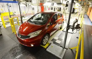 Nissan Note 2013 - Stabilimento di Sunderland - 16