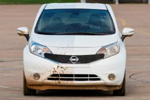 Nissan Note con vernice Ultra-Ever Dry