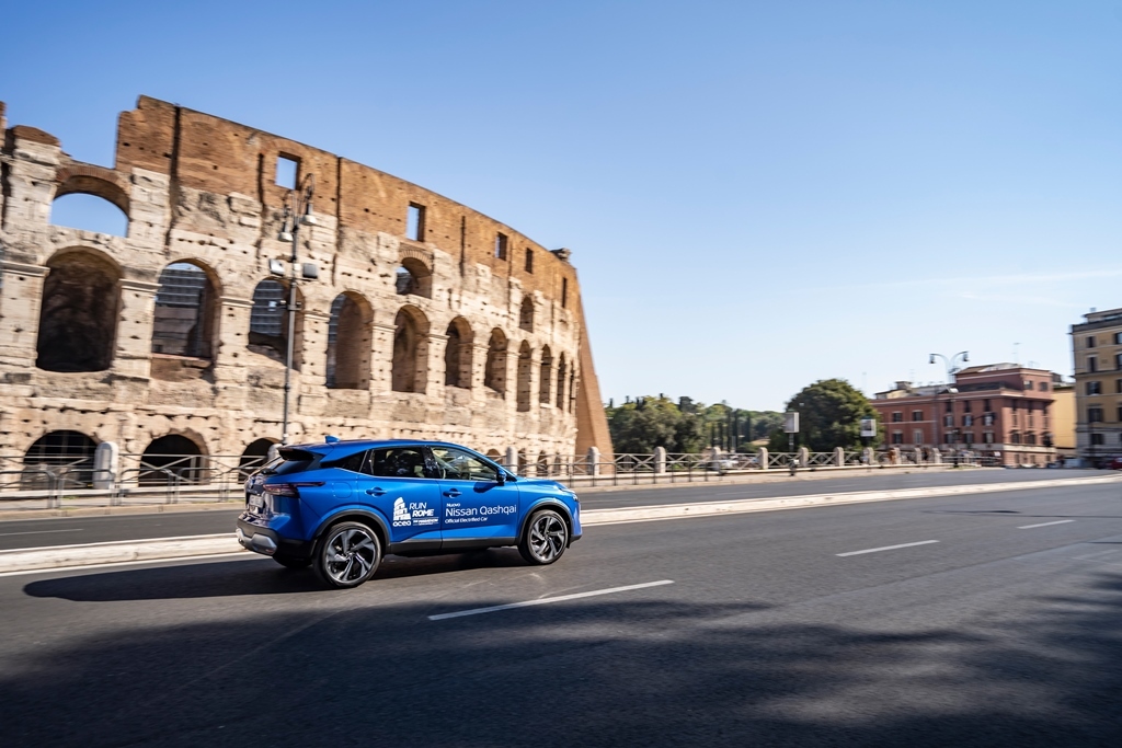 Nissan Qashqai - Acea Run Rome The Marathon 2021