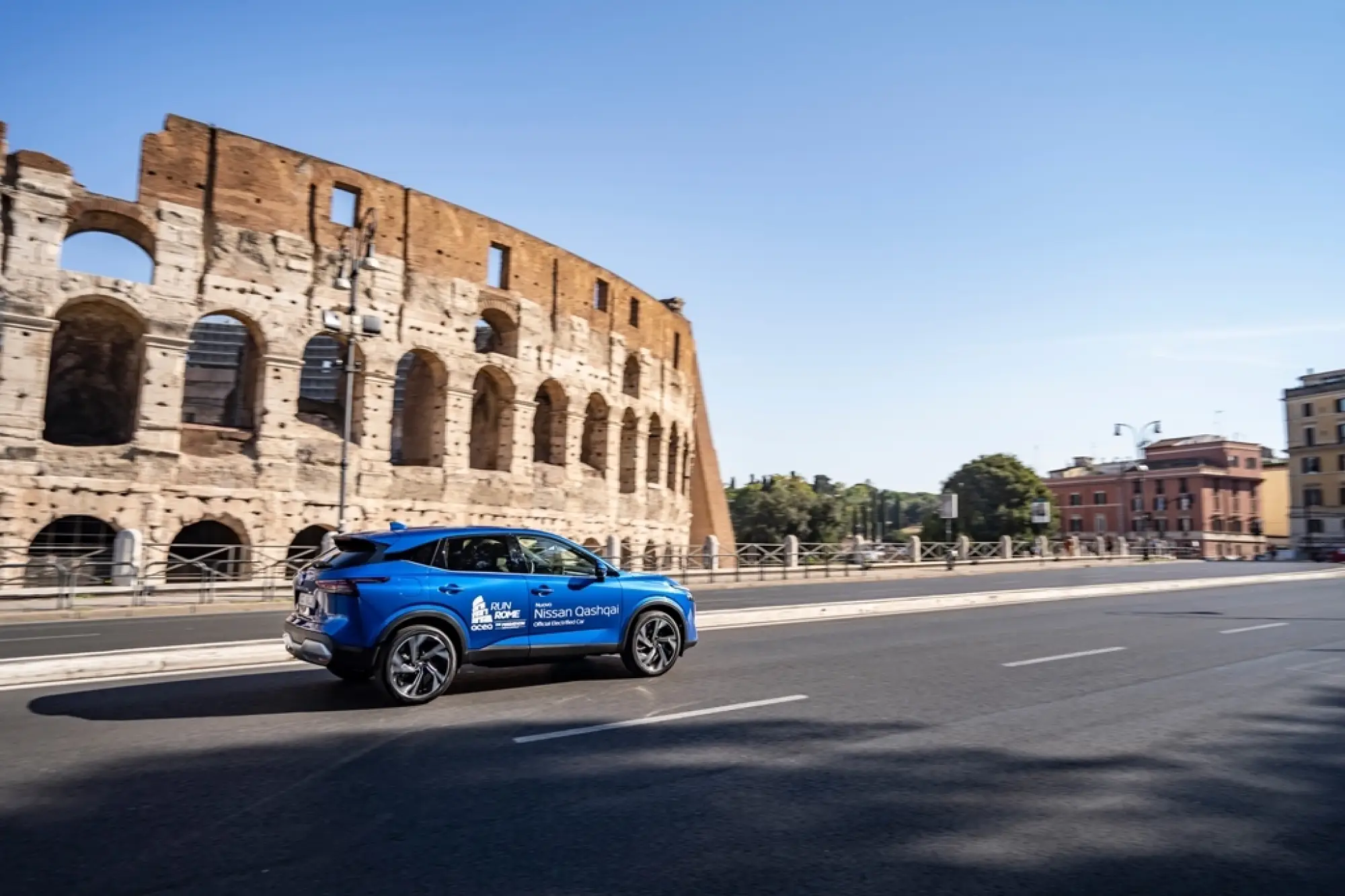 Nissan Qashqai - Acea Run Rome The Marathon 2021 - 1