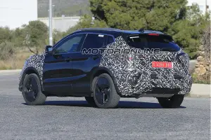 Nissan Qashqai facelift foto spia 19 gennaio 2017