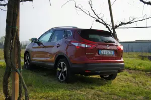 Nissan Qashqai MY2015, prova su strada