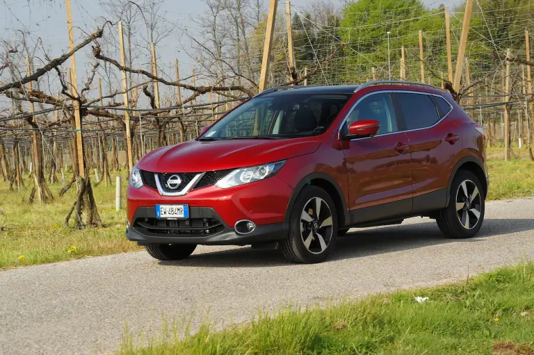 Nissan Qashqai MY2015, prova su strada - 43