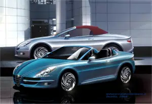 Nuova Alfa Romeo Duetto: rendering - 2