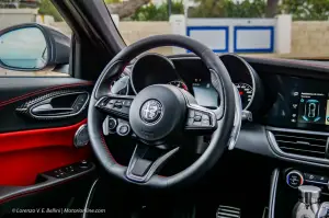 Nuova Alfa Romeo Giulia e Stelvio 2020 - Prova su strada in anteprima - 37