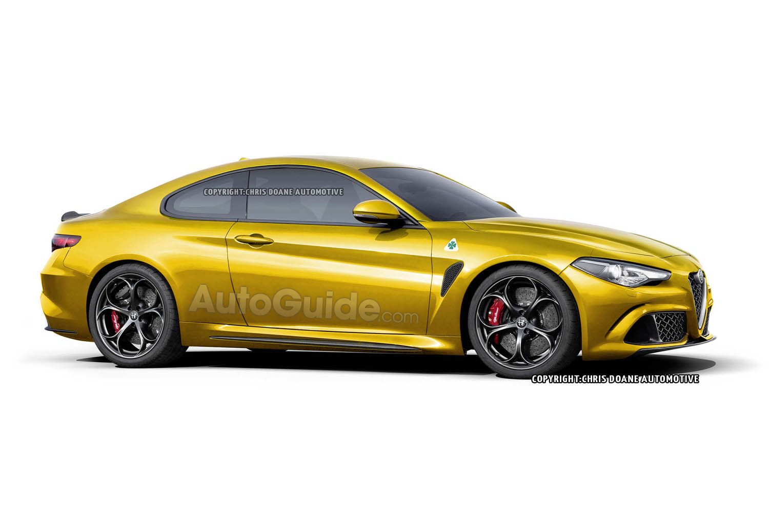 Nuova Alfa Romeo Giulia - Rendering coupe e wagon