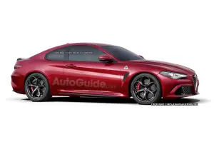 Nuova Alfa Romeo Giulia - Rendering coupe e wagon - 4