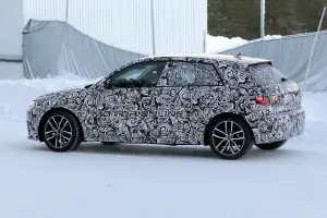 Nuova Audi A1 foto spia 3 novembre 2016