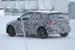 Nuova Audi A1 foto spia 3 novembre 2016