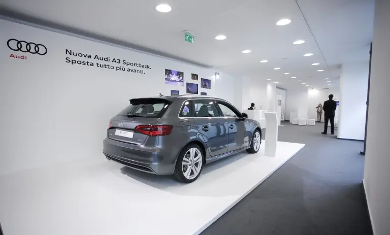 Nuova Audi A3 presso gli Audi Temporary Store - 3