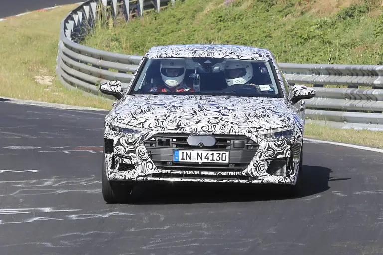 Nuova Audi S7 Sportback foto spia 21 settembre 2016 - 10