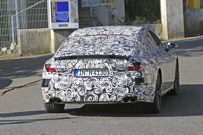 Nuova Audi S7 Sportback foto spia 21 settembre 2016 - 9