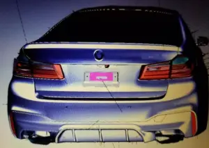 Nuova BMW M5 disegni cad 17 ottobre 2016 - 2