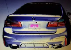 Nuova BMW M5 disegni cad 17 ottobre 2016