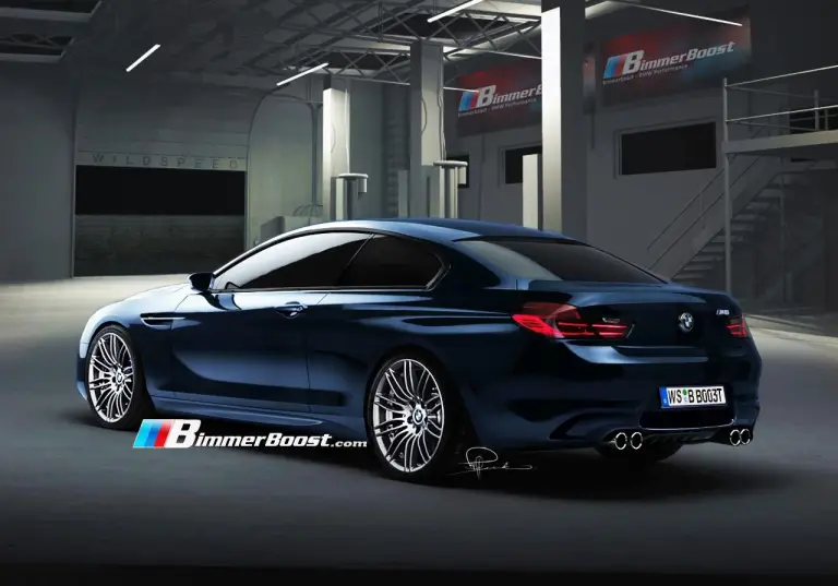 Nuova BMW M6: rendering - 1