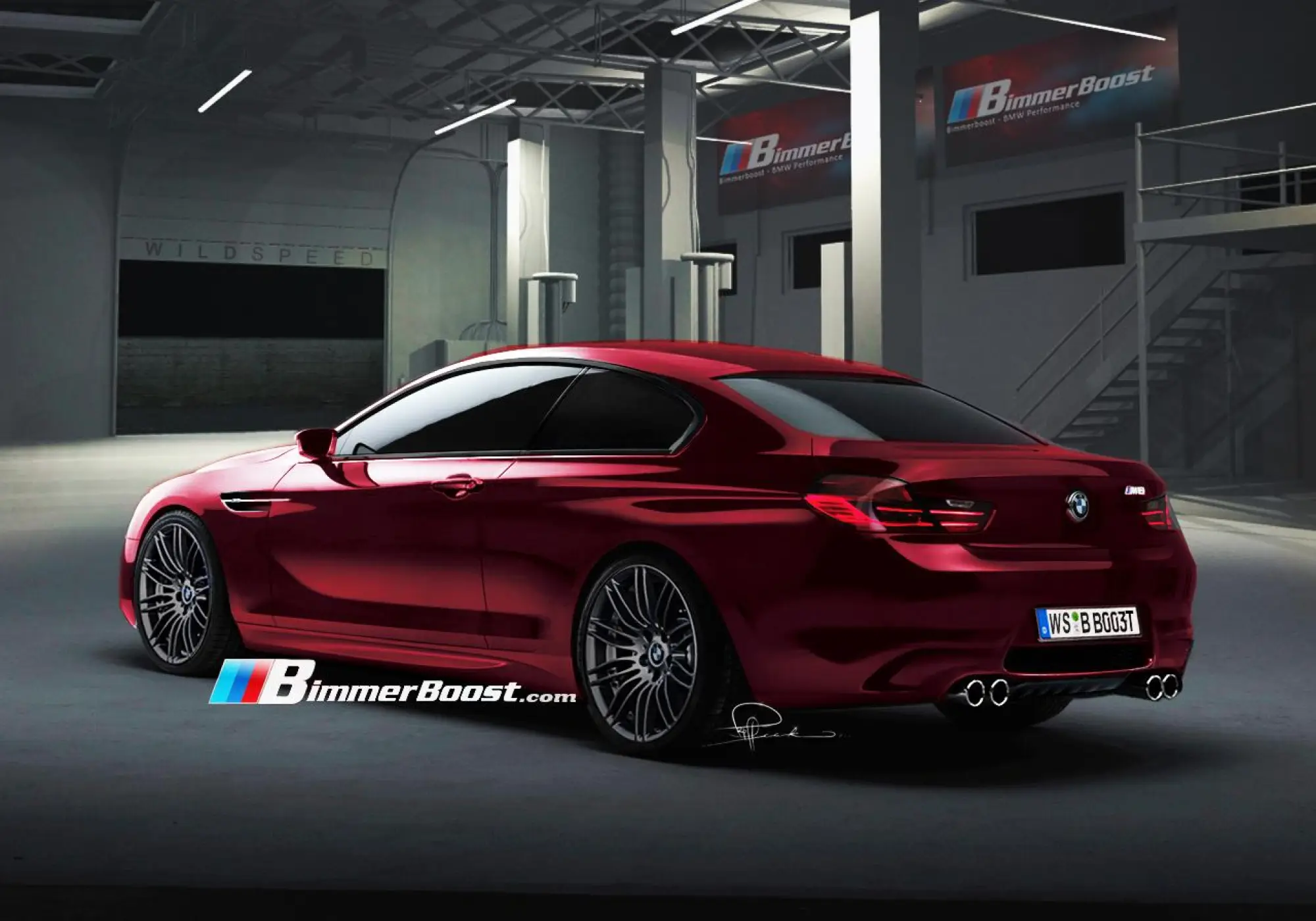 Nuova BMW M6: rendering - 2