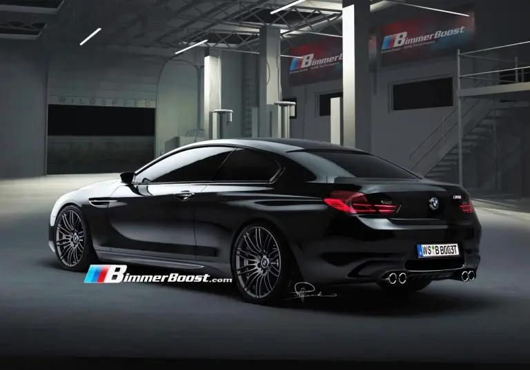 Nuova BMW M6: rendering - 3