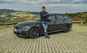 Nuova BMW Serie 3 Touring 2019 - Prova su strada in anteprima - 38