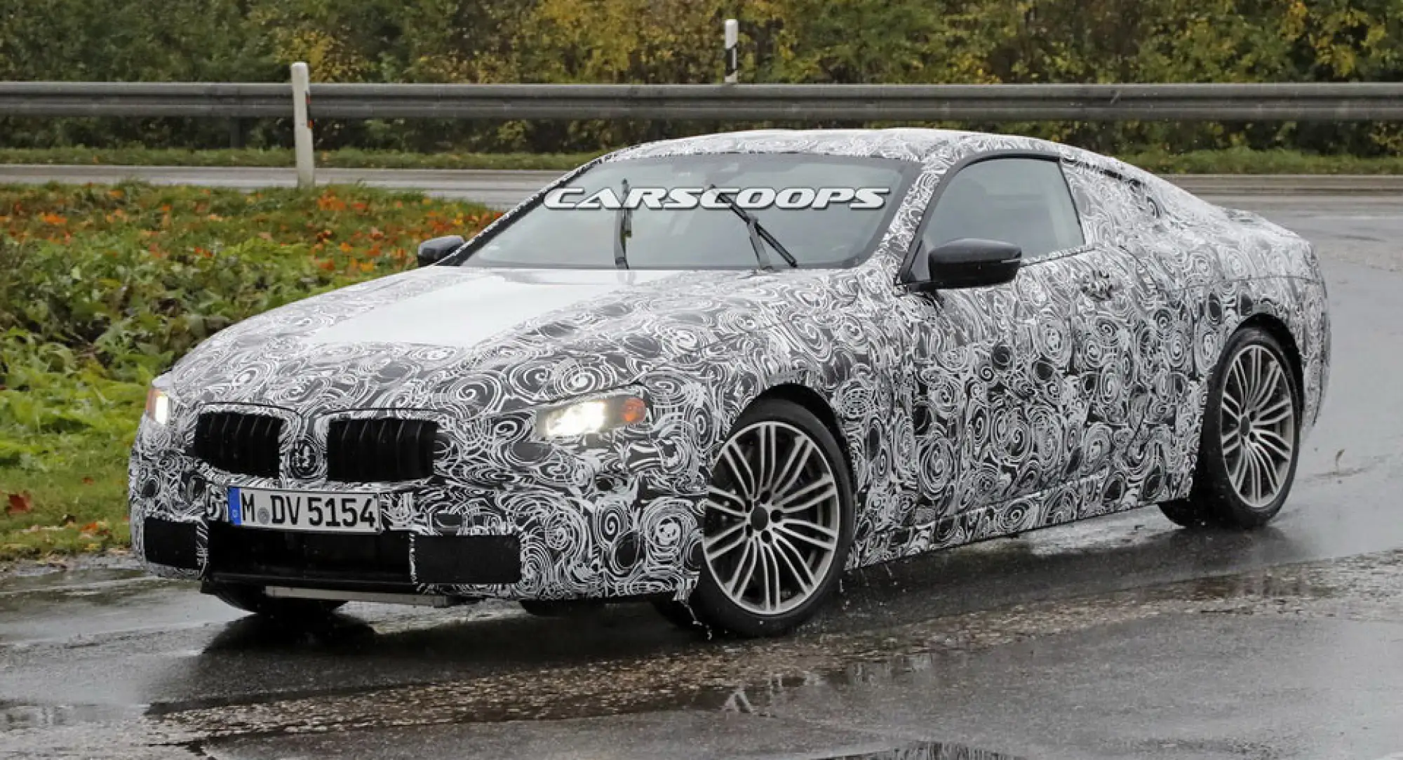 Nuova BMW Serie 8 foto spia 3 novembre 2016 - 1
