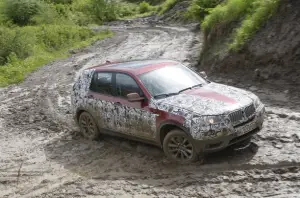 Nuova BMW X3: foto ufficiali dei test