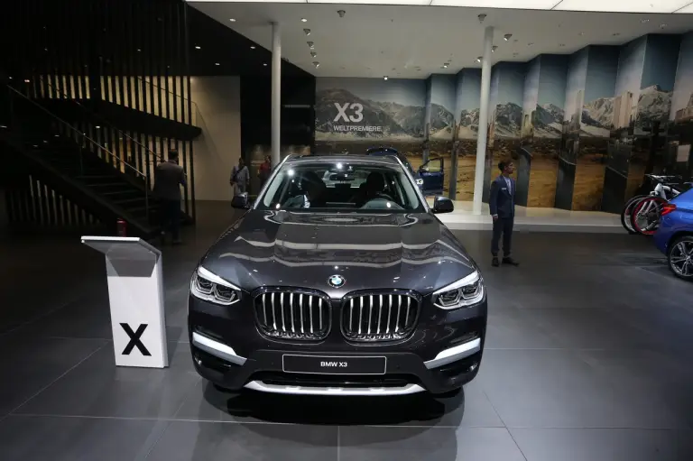 Nuova BMW X3 - Salone di Francoforte 2017 - 5
