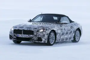Nuova BMW Z5 foto spia 23 gennaio 2017