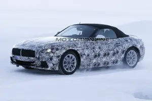 Nuova BMW Z5 foto spia 23 gennaio 2017