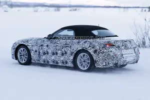 Nuova BMW Z5 foto spia 23 gennaio 2017