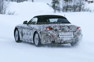 Nuova BMW Z5 foto spia 23 gennaio 2017