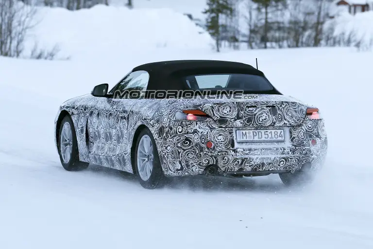 Nuova BMW Z5 foto spia 23 gennaio 2017 - 6