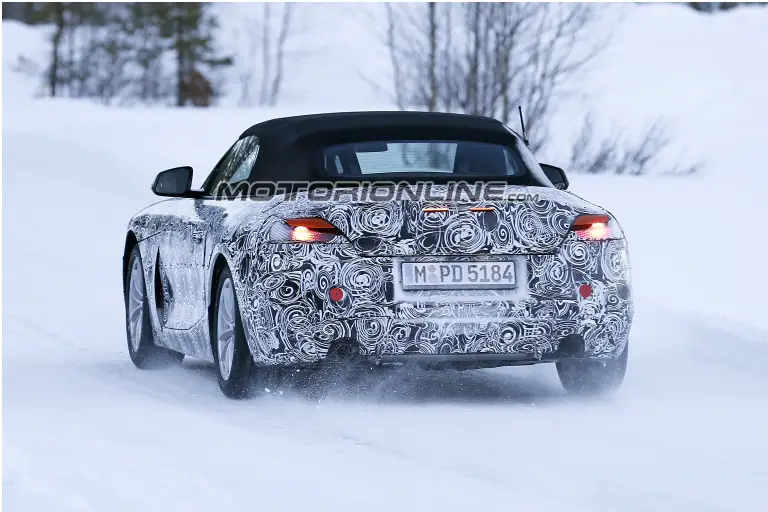 Nuova BMW Z5 foto spia 23 gennaio 2017 - 7