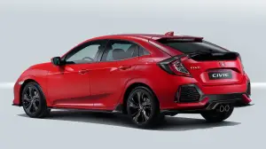 Nuova Honda Civic Hatchback prime foto ufficiali 16 settembre 2016 - 2