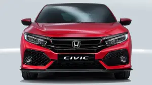 Nuova Honda Civic Hatchback prime foto ufficiali 16 settembre 2016