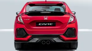 Nuova Honda Civic Hatchback prime foto ufficiali 16 settembre 2016 - 6
