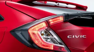 Nuova Honda Civic Hatchback prime foto ufficiali 16 settembre 2016 - 8