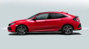 Nuova Honda Civic Hatchback prime foto ufficiali 16 settembre 2016