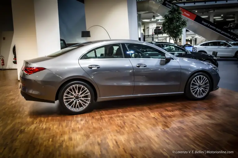 Nuova Mercedes CLA Coupe - Anteprima Europea - 5