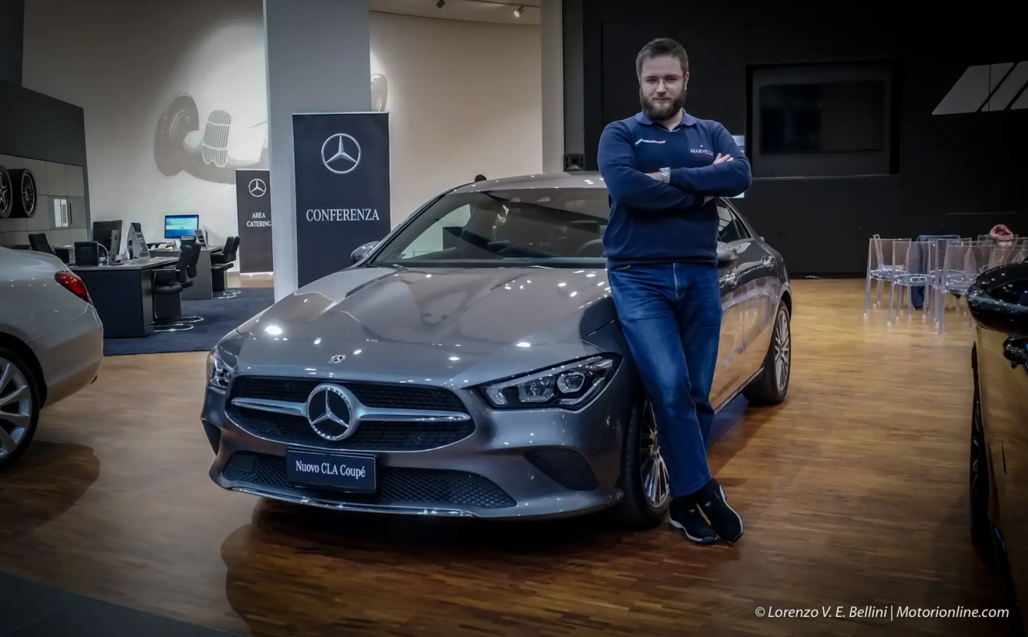 Nuova Mercedes CLA Coupe - Anteprima Europea - 12