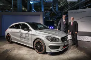 Nuova Mercedes CLA Shooting Brake a Kecskemet 