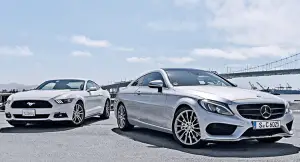 Nuova Mercedes Classe C Coupe - Posteriore laterale - 2