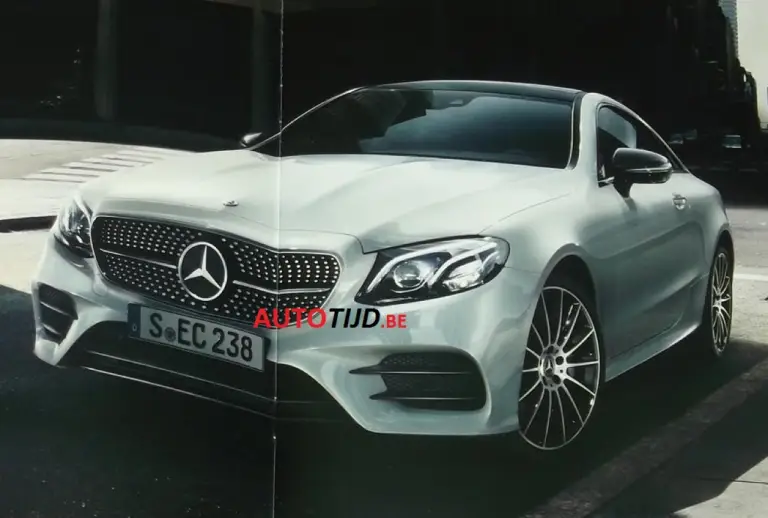 Nuova Mercedes Classe E Coupe - anticipazioni da una brochure - 1