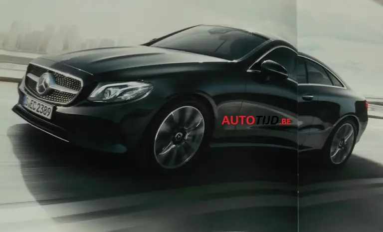 Nuova Mercedes Classe E Coupe - anticipazioni da una brochure - 3