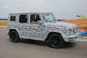 Nuova Mercedes Classe G MY 2017 foto spia 29 luglio 2016